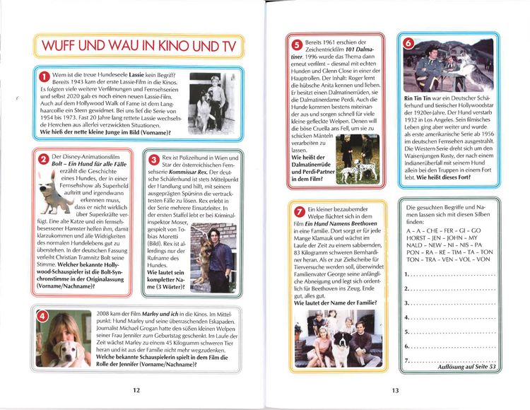 Produktbild: Das R&auml;tselbuch f&uuml;r Hundefans
