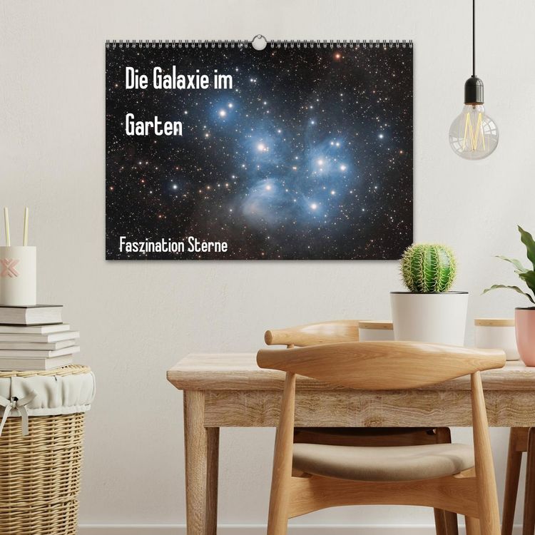 Produktbild: Die Galaxie im Garten (Wandkalender 2026 DIN A3 quer), CALVENDO Monatskalender