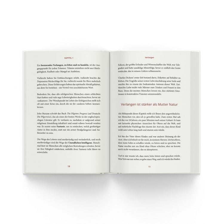 Produktbild: Die Neu&uuml;bersetzung von Think and Grow Rich