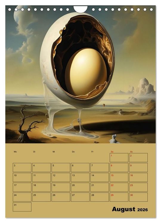 Produktbild: Surreale Fantasiewelten (Wandkalender 2026 DIN A4 hoch), CALVENDO Monatskalender