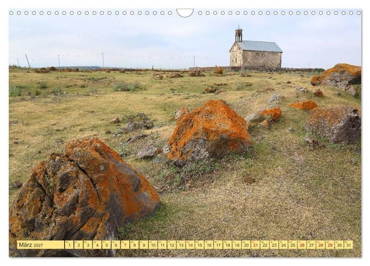 Produktbild: GEORGIEN (Wandkalender 2027 DIN A3 quer), CALVENDO Monatskalender