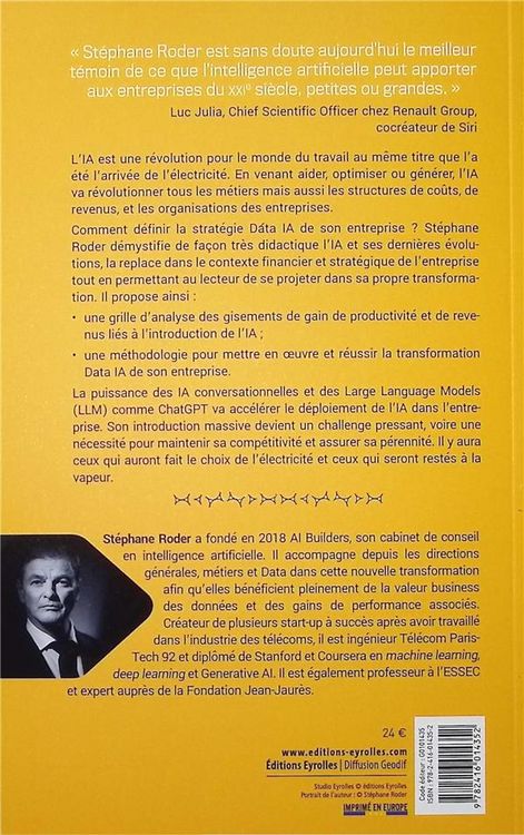 Produktbild: Guide Pratique de l Intelligence Artificielle Dans l Entreprise: