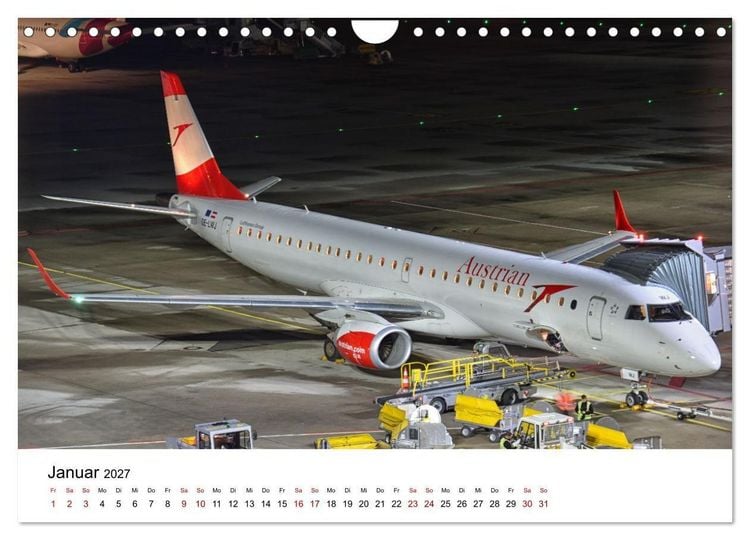 Produktbild: Flugzeuge aller Art (Wandkalender 2027 DIN A4 quer), CALVENDO Monatskalender