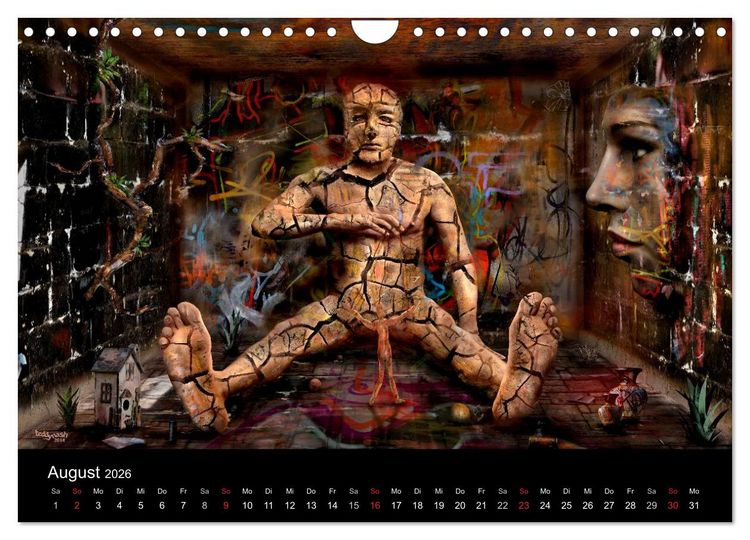Produktbild: Moderner Surrealismus (Wandkalender 2026 DIN A4 quer), CALVENDO Monatskalender