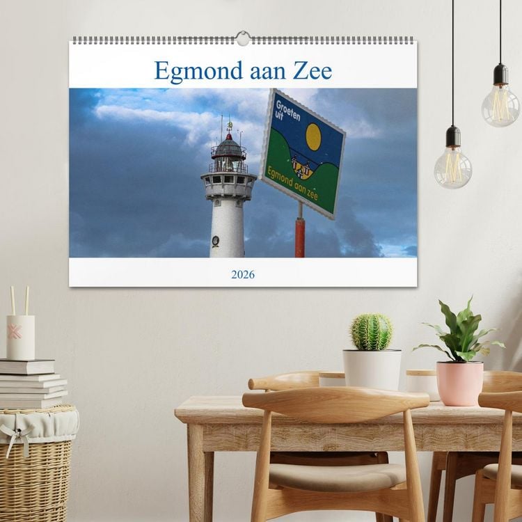 Produktbild: Egmond aan Zee - Nat&uuml;rlich (Wandkalender 2026 DIN A2 quer), CALVENDO Monatskalender