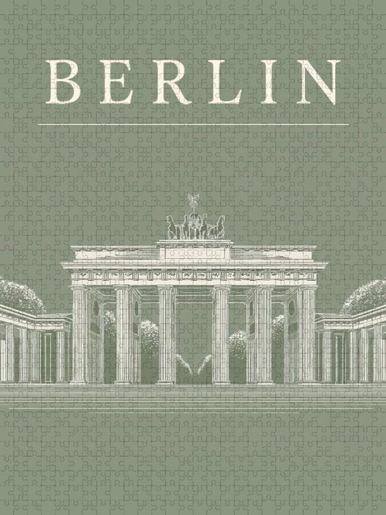Produktbild: CALVENDO Puzzle Berlin | 1000 Teile Lege-Gr&ouml;&szlig;e 64x48cm Foto-Puzzle f&uuml;r gl&uuml;ckliche Stunden