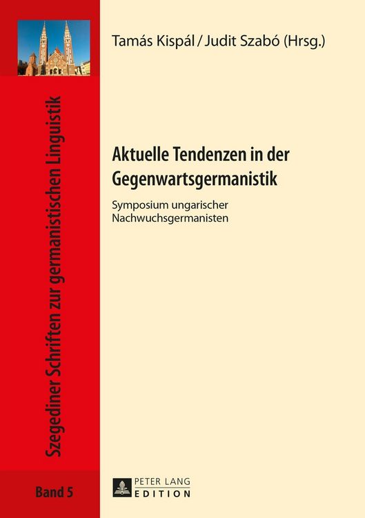 Produktbild: Aktuelle Tendenzen in der Gegenwartsgermanistik