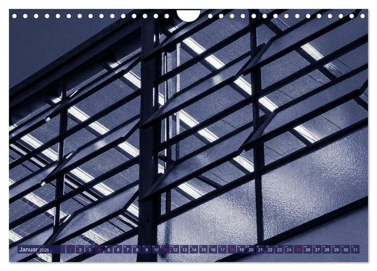 Produktbild: Abstrakte Architektur (Wandkalender 2026 DIN A4 quer), CALVENDO Monatskalender