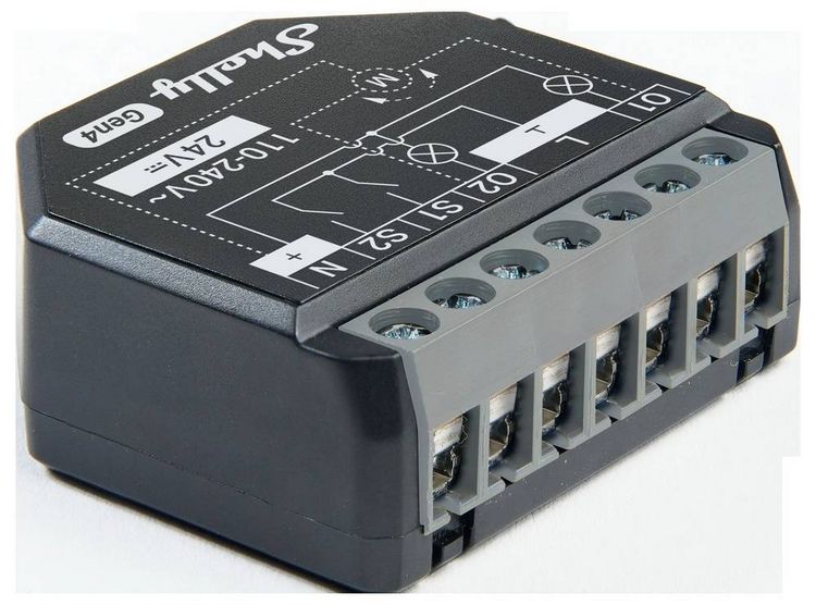 Produktbild: Shelly 2PM Gen4 Steuerger&auml;t Bluetooth, Wi-Fi, ZigBee
