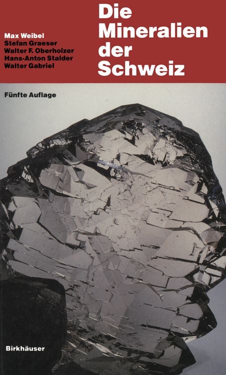 Produktbild: Die Mineralien der Schweiz