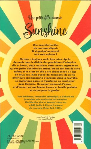 Produktbild: Une petite fille nomm&eacute;e Sunshine