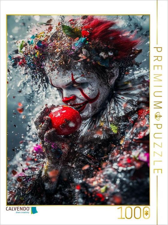 Produktbild: CALVENDO Puzzle Er lachte - aber seine Augen blieben tot | 1000 Teile Lege-Gr&ouml;&szlig;e 64x48cm Foto-Puzzle f&uuml;r gl&uuml;ckliche Stunden