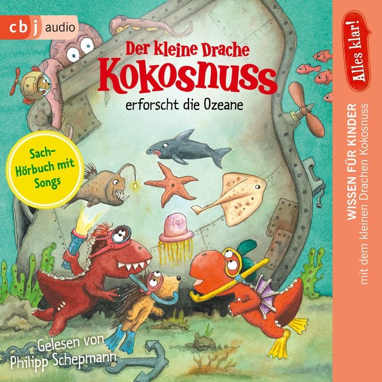 Produktbild: Alles klar! Der kleine Drache Kokosnuss erforscht die Ozeane