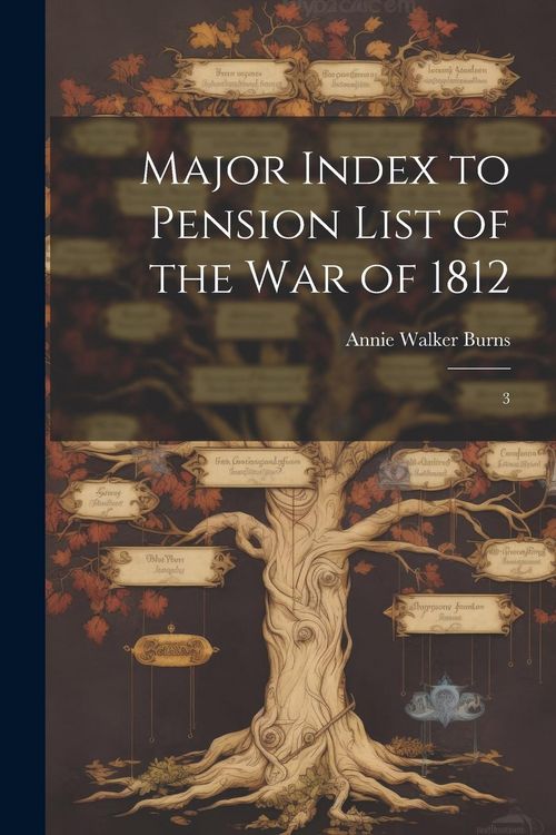 Produktbild: Major Index to Pension List of the War of 1812: 3