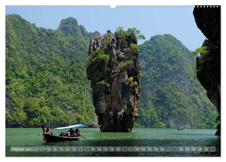 Produktbild: Thailand Christian Heeb (Wandkalender 2026 DIN A2 quer), CALVENDO Monatskalender