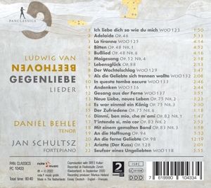 Produktbild: Ludwig van Beethoven: Gegenliebe - Songs