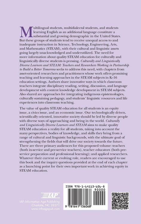Produktbild: Culturally and Linguistically Diverse Learners and STEAM