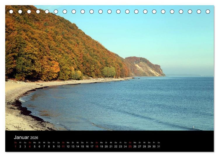 Produktbild: R&uuml;gen (Tischkalender 2026 DIN A5 quer), CALVENDO Monatskalender