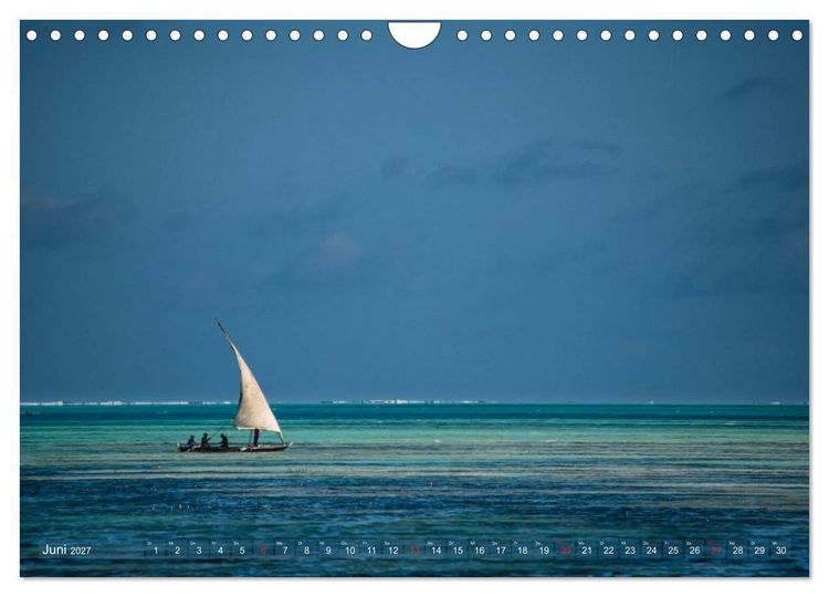 Produktbild: Sansibar - Impressionen von Rolf Dietz (Wandkalender 2027 DIN A4 quer), CALVENDO Monatskalender