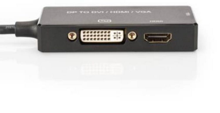 Produktbild: Digitus AV Konverter AK-340418-002-S [DisplayPort - HDMI, DVI, VGA] 3840 x 2160 Pixel