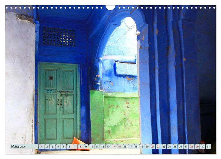 Produktbild: Typisch Indien - Jodhpur (Wandkalender 2026 DIN A3 quer), CALVENDO Monatskalender
