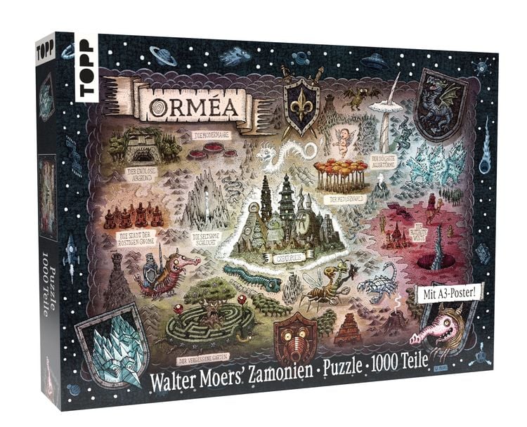 Produktbild: Orm&eacute;a - das offizielle Puzzle aus der Zamonien-Welt von Walter Moers
