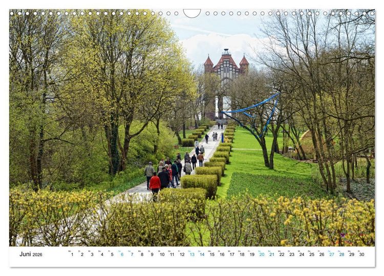 Produktbild: Die Havel entlang - Brandenburg, Rathenow, Havelberg (Wandkalender 2026 DIN A3 quer), CALVENDO Monatskalender