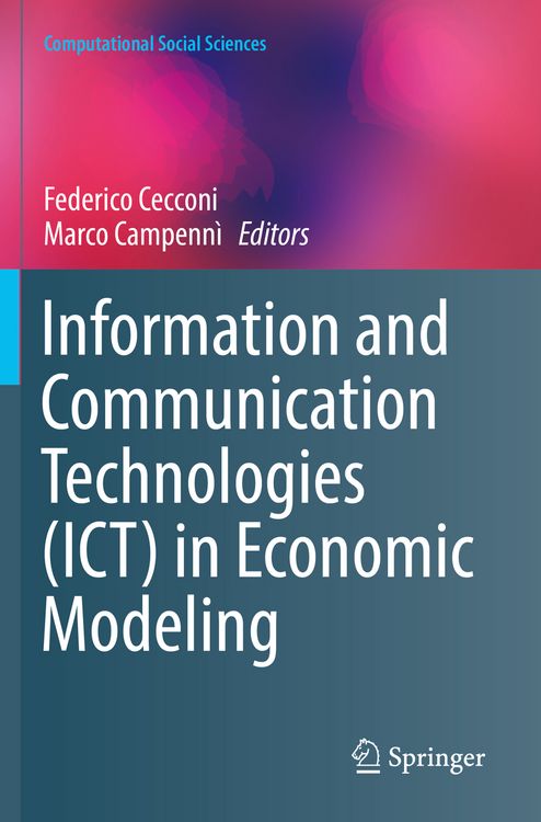 Produktbild: Information and Communication Technologies (ICT) in Economic Modeling