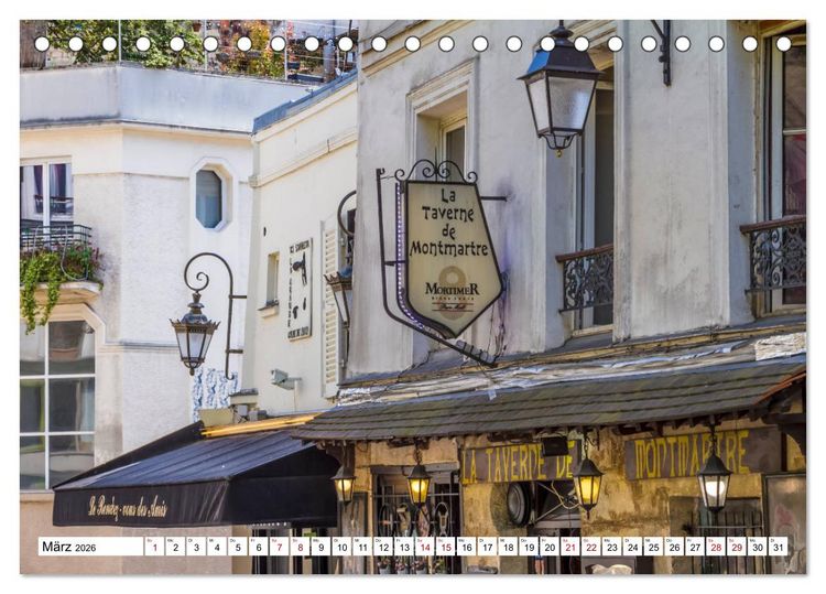 Produktbild: PARIS Franz&ouml;sisches Flair und Historie (Tischkalender 2026 DIN A5 quer), CALVENDO Monatskalender
