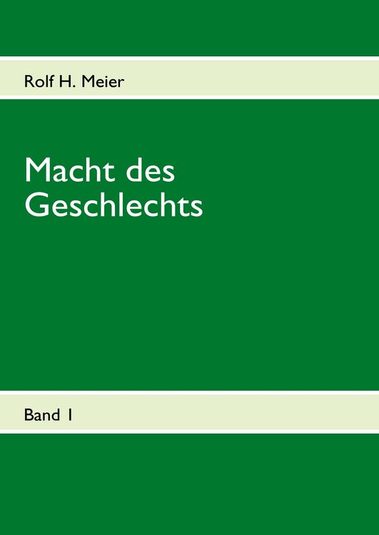 Produktbild: Macht des Geschlechts