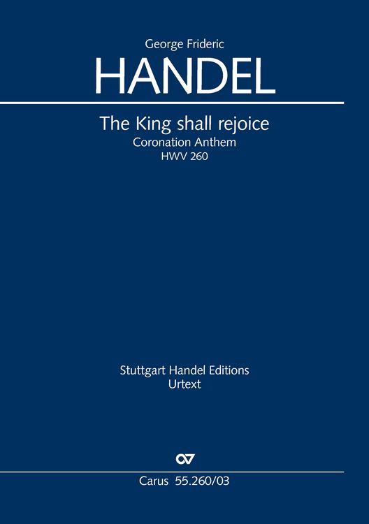 Produktbild: The King shall rejoice (Klavierauszug)