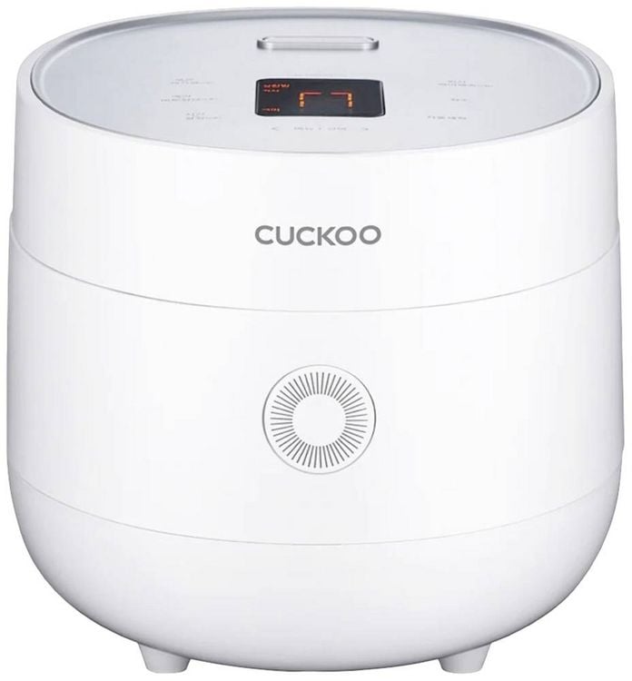 Produktbild: Cuckoo CR-0675F Reiskocher Wei&szlig; (matt) mit Display, mit Messbecher, Timerfunktion