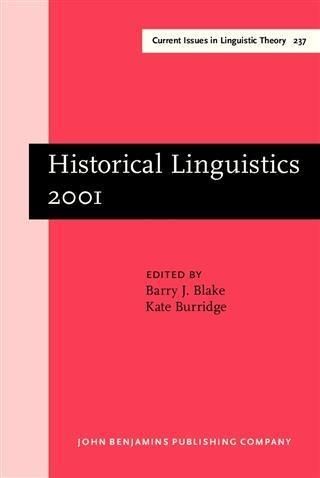 Produktbild: Historical Linguistics 2001