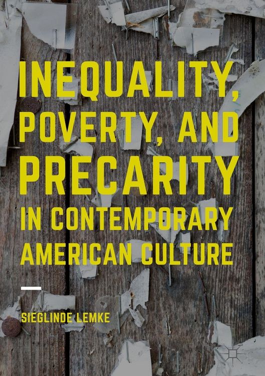 Produktbild: Inequality, Poverty and Precarity in Contemporary American Culture