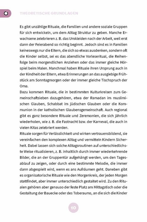 Produktbild: Rituale in der Kita