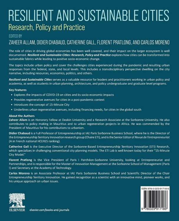 Produktbild: Resilient and Sustainable Cities