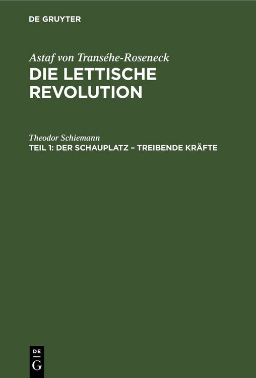 Produktbild: Der Schauplatz &ndash; Treibende Kr&auml;fte