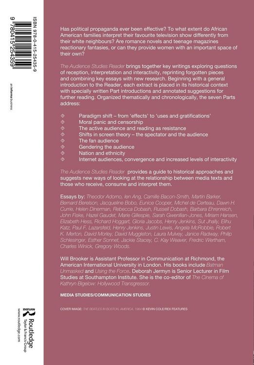 Produktbild: The Audience Studies Reader