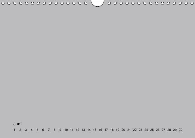 Produktbild: Geburtstags - Bastelkalender - Grau (Wandkalender immerw&auml;hrend DIN A4 quer)