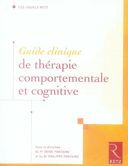 Produktbild: Guide clinique de th&eacute;rapie comportementale et cognitive