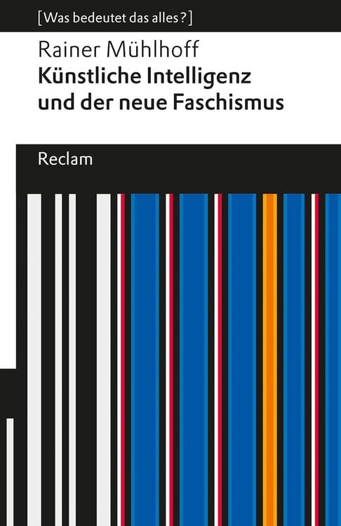 Produktbild: Künstliche Intelligenz und der neue Faschismus