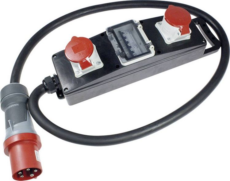 Produktbild: AS Schwabe CEE Stromverteiler S11 60807 400V 63A