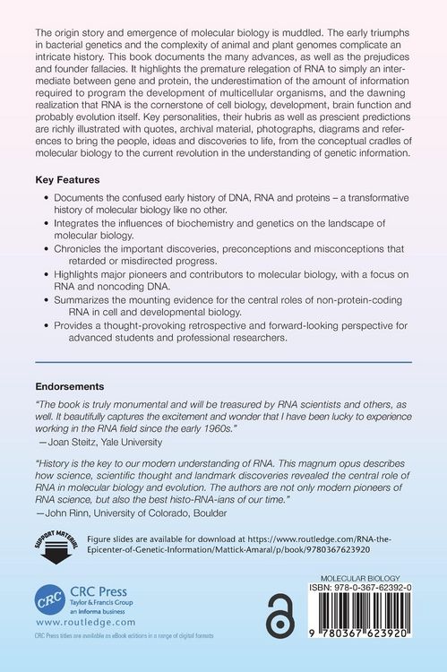 Produktbild: RNA, the Epicenter of Genetic Information