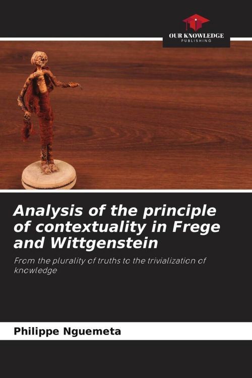 Produktbild: Analysis of the principle of contextuality in Frege and Wittgenstein