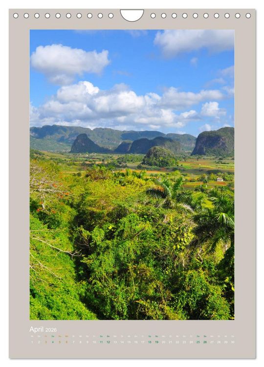 Produktbild: Erlebe mit mir Cuba (Wandkalender 2026 DIN A4 hoch), CALVENDO Monatskalender