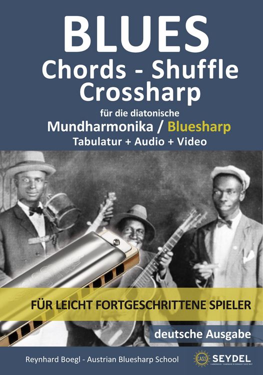 Produktbild: Blues f&uuml;r die "Bluesharp" - Chords, Shuffle, Crossharp