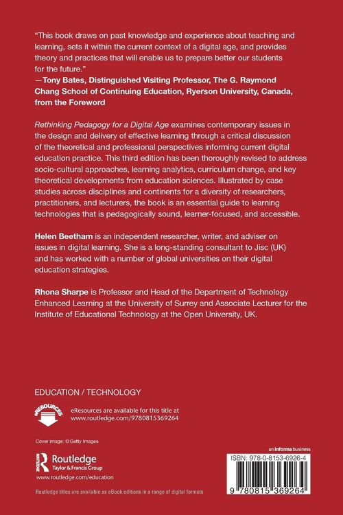 Produktbild: Rethinking Pedagogy for a Digital Age