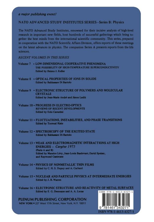 Produktbild: Nuclear and Particle Physics at Intermediate Energies