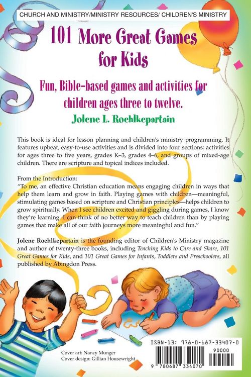 Produktbild: 101 More Great Games for Kids