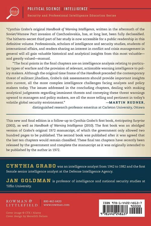 Produktbild: Handbook of Warning Intelligence